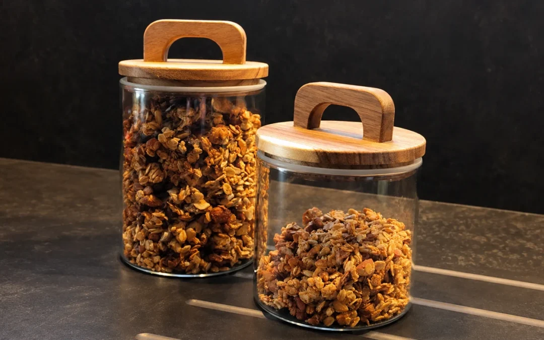 Granola gourmand au sirop d&rsquo;érable et graines de tournesol